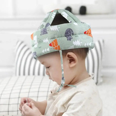Baby Safety Helmet – Adjustable 360° Protection - Kayfi Mart