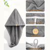 Microfiber Hair Drying Cap Pack of 2