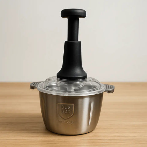 Stainless Steel Manual Food Chopper 2L - Kayfi Mart