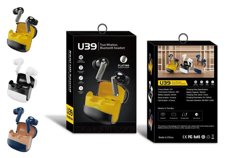 U39 True Wireless Waterproof Earbuds - Kayfi Mart